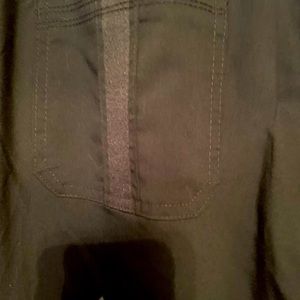 1822 green denim shorts. Size 16. NWT